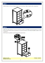 Preview for 4 page of Unfinished Furniture of Wilmington BD-7015 Quick Start Manual