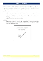 Предварительный просмотр 2 страницы Unfinished Furniture of Wilmington BD-7023 Assembly Instructions