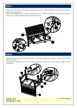 Предварительный просмотр 4 страницы Unfinished Furniture of Wilmington BE-15 Assembly Instructions