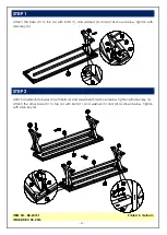 Preview for 4 page of Unfinished Furniture of Wilmington BE-6015T Quick Start Manual