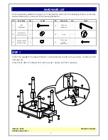 Preview for 3 page of Unfinished Furniture of Wilmington BJ7TE Assembly Instructions