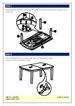 Preview for 4 page of Unfinished Furniture of Wilmington BOW END SHAKER T-4072XBC Assembly Instructions