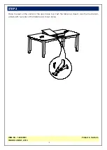 Preview for 5 page of Unfinished Furniture of Wilmington BOW END SHAKER T-4072XBC Assembly Instructions