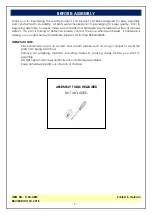 Preview for 2 page of Unfinished Furniture of Wilmington C-20-ARM Assembly Instructions