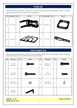 Preview for 3 page of Unfinished Furniture of Wilmington C-910 Assembly Instructions