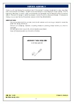 Preview for 2 page of Unfinished Furniture of Wilmington C-921 Assembly Instructions