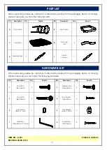 Preview for 3 page of Unfinished Furniture of Wilmington C-921 Assembly Instructions