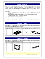 Preview for 2 page of Unfinished Furniture of Wilmington CANYON T-7840XT Assembly Instructions