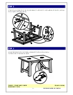 Preview for 4 page of Unfinished Furniture of Wilmington CANYON T-7840XT Assembly Instructions