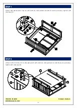 Preview for 4 page of Unfinished Furniture of Wilmington COTTAGE OT-20SC Assembly Instructions