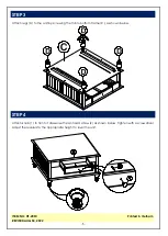 Preview for 5 page of Unfinished Furniture of Wilmington COTTAGE OT-20SC Assembly Instructions