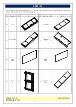 Preview for 3 page of Unfinished Furniture of Wilmington CU-167 Assembly Instructions Manual