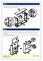 Preview for 5 page of Unfinished Furniture of Wilmington CU-167 Assembly Instructions Manual