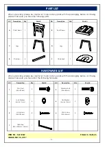 Preview for 3 page of Unfinished Furniture of Wilmington EMILY S-6172SW Assembly Instructions