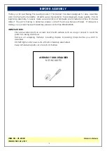 Preview for 2 page of Unfinished Furniture of Wilmington HAMPTON OT-2013X Assembly Instructions