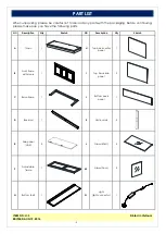 Preview for 3 page of Unfinished Furniture of Wilmington HUTCH W/3 DOORS 54X12X36 Manual