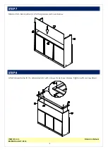 Preview for 8 page of Unfinished Furniture of Wilmington HUTCH W/3 DOORS 54X12X36 Manual