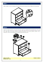 Preview for 4 page of Unfinished Furniture of Wilmington JAMESTOWN BD-5023 Assembly Instructions