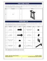 Preview for 3 page of Unfinished Furniture of Wilmington LIVE EDGE BE-9014TA Assembly Instructions