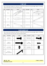 Preview for 3 page of Unfinished Furniture of Wilmington MADRID S-403 Assembly Instructions