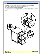 Preview for 4 page of Unfinished Furniture of Wilmington OF-52 Assembly Instructions