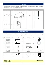 Preview for 3 page of Unfinished Furniture of Wilmington OF-59 Assembly Instructions