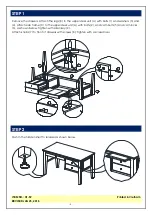 Preview for 4 page of Unfinished Furniture of Wilmington OF-59 Assembly Instructions