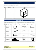 Preview for 3 page of Unfinished Furniture of Wilmington OF-62 Quick Start Manual