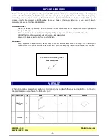 Preview for 2 page of Unfinished Furniture of Wilmington OT-10 Assembly Instructions