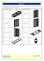 Preview for 3 page of Unfinished Furniture of Wilmington OT-202S Assembly Instructions Manual