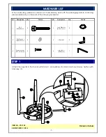 Preview for 3 page of Unfinished Furniture of Wilmington OT-2128 Quick Start Manual