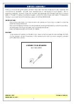 Preview for 2 page of Unfinished Furniture of Wilmington OT-3073 Assembly Instructions