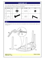 Preview for 3 page of Unfinished Furniture of Wilmington OT-3216H Assembly Instructions