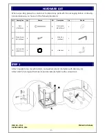 Preview for 3 page of Unfinished Furniture of Wilmington OT-41 Assembly Instructions