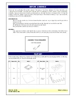 Preview for 2 page of Unfinished Furniture of Wilmington OT-70A Assembly Instructions