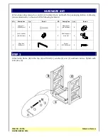 Preview for 3 page of Unfinished Furniture of Wilmington OT-70A Assembly Instructions