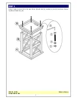 Preview for 4 page of Unfinished Furniture of Wilmington OT-70A Assembly Instructions