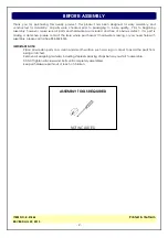 Preview for 2 page of Unfinished Furniture of Wilmington R-51864 Assembly Instructions Manual