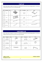 Preview for 3 page of Unfinished Furniture of Wilmington R-51864 Assembly Instructions Manual