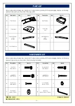 Предварительный просмотр 3 страницы Unfinished Furniture of Wilmington S-143 Assembly Instructions