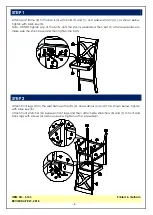 Предварительный просмотр 4 страницы Unfinished Furniture of Wilmington S-143 Assembly Instructions