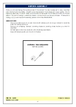 Preview for 2 page of Unfinished Furniture of Wilmington S-2003 Assembly Instructions