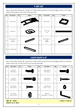 Предварительный просмотр 3 страницы Unfinished Furniture of Wilmington S-2003 Assembly Instructions