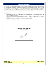 Preview for 2 page of Unfinished Furniture of Wilmington S-292 Assembly Instructions