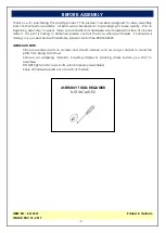 Предварительный просмотр 2 страницы Unfinished Furniture of Wilmington S-312SW Assembly Instructions