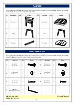 Preview for 3 page of Unfinished Furniture of Wilmington S-6173SW Assembly Instructions