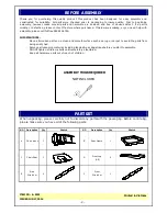 Preview for 2 page of Unfinished Furniture of Wilmington S-9202 Assembly Instructions