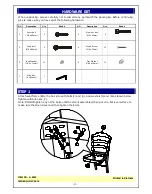 Preview for 3 page of Unfinished Furniture of Wilmington S-9202 Assembly Instructions