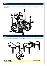 Предварительный просмотр 4 страницы Unfinished Furniture of Wilmington SALERNO T-4848XB Assembly Instructions