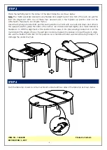 Предварительный просмотр 5 страницы Unfinished Furniture of Wilmington SALERNO T-4848XB Assembly Instructions